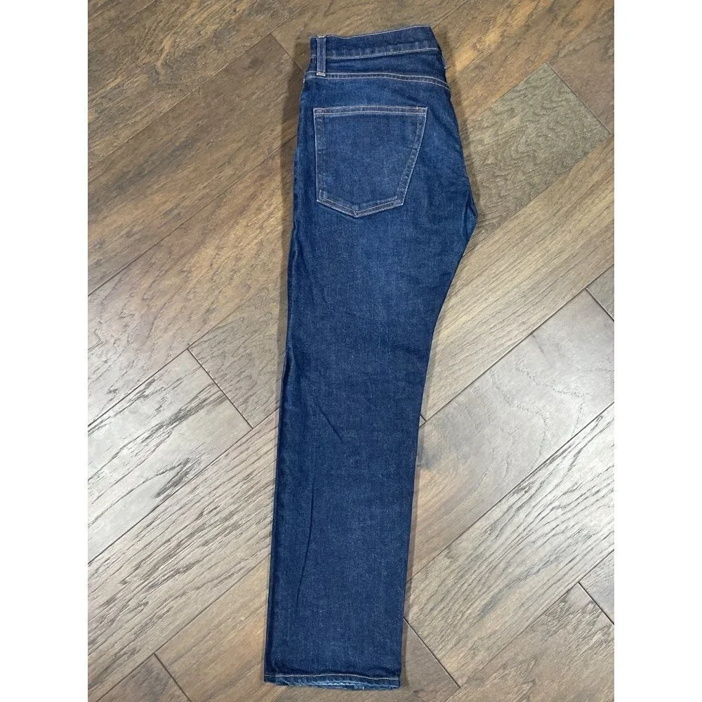 LEVI’S Taper 502 Stretch Jeans Mens Waist Sz 30 Dark Wash EUC